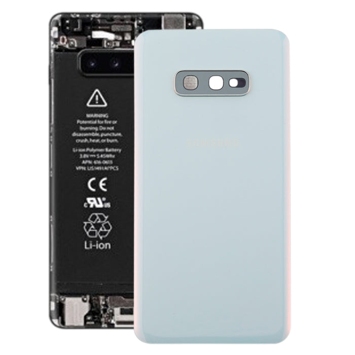 Tapa trasera de batería para Galaxy S10e con lente de cámara