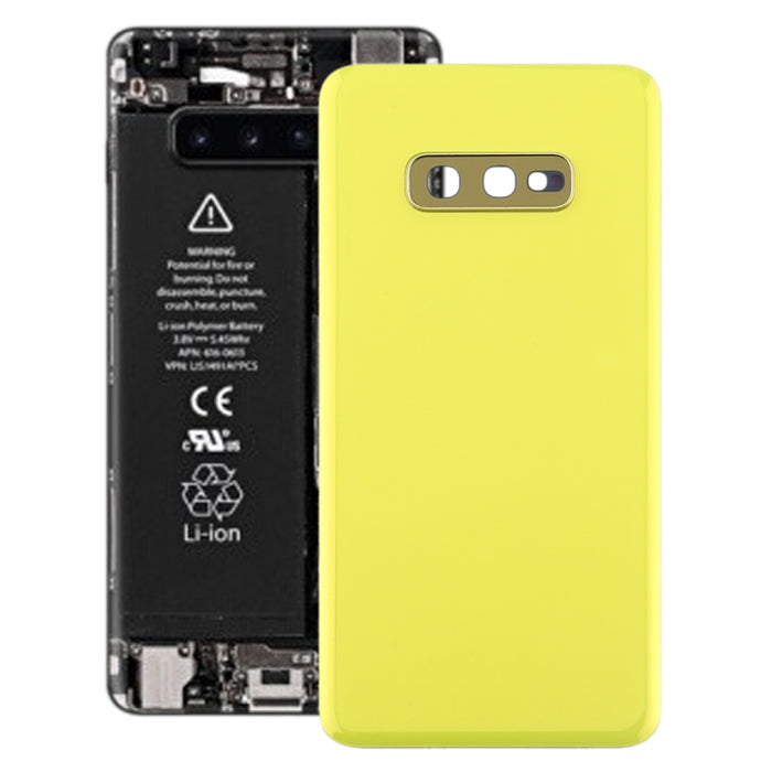 Tapa trasera de batería para Galaxy S10e con lente de cámara