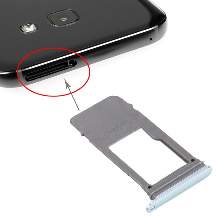 Para Galaxy A5 (2017) / A520 y A7 (2017) / A720 Bandeja para tarjeta SIM + Bandeja para tarjeta Micro SD, tarjeta única