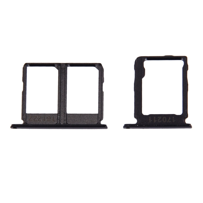 Para Galaxy C9 Pro / C9000 Bandeja de tarjeta SIM + Bandeja de tarjeta Micro SD