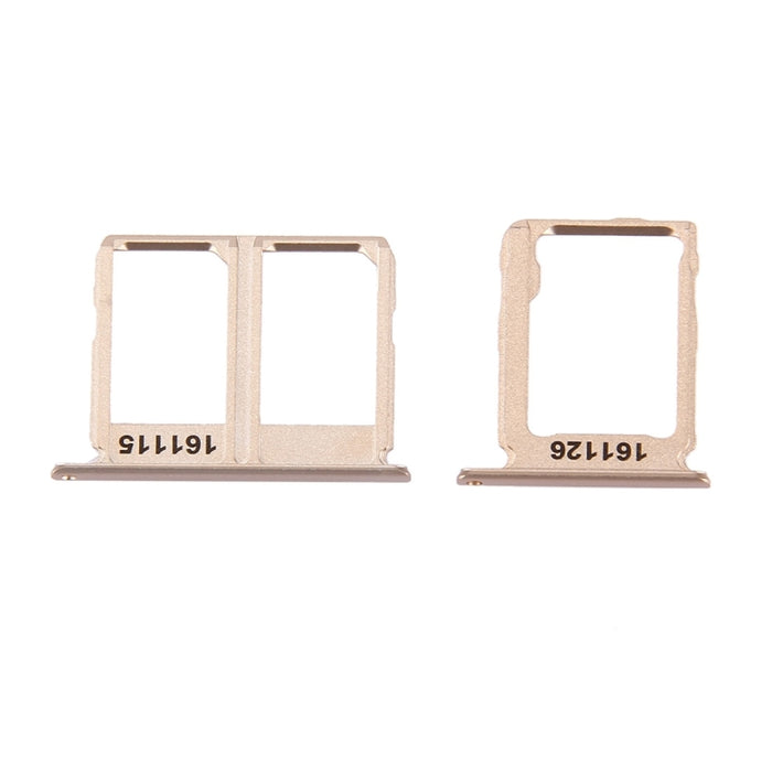 Para Galaxy C9 Pro / C9000 Bandeja de tarjeta SIM + Bandeja de tarjeta Micro SD