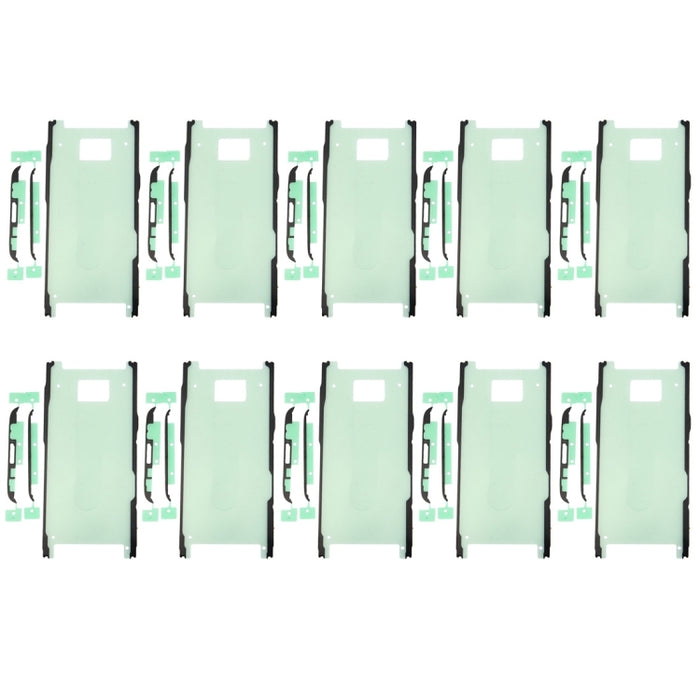 Para Galaxy S8, 10 piezas, adhesivo para carcasa frontal y adhesivo para bisel de marco medio