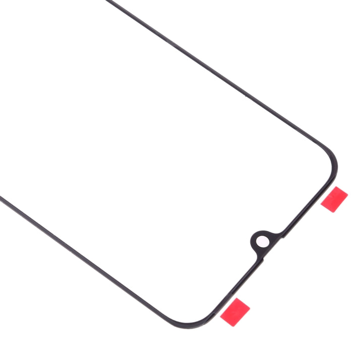 Para Galaxy A40 Lente de vidrio exterior de pantalla frontal