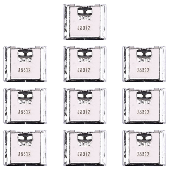 Para Galaxy C9000 / C5 Pro / C9 Pro 10 piezas Conector de puerto de carga