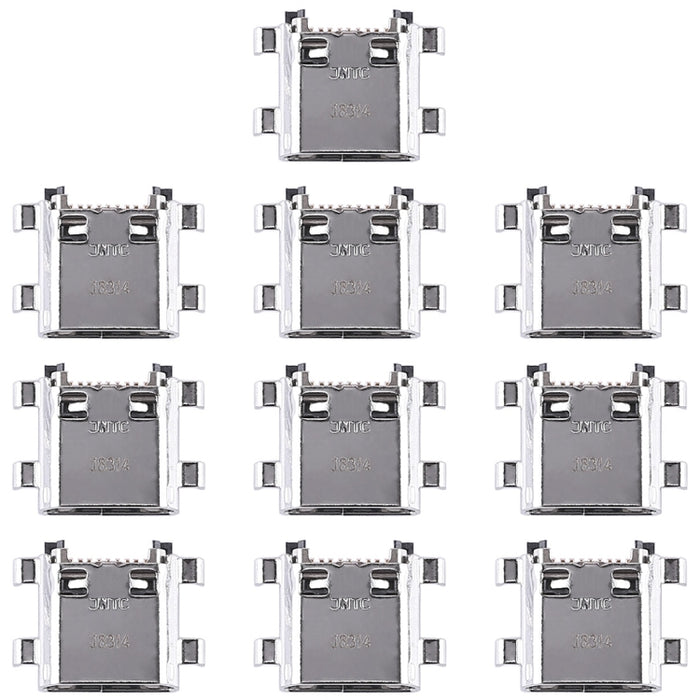 Para Galaxy Core i8262d / i8162 10 piezas Conector de puerto de carga