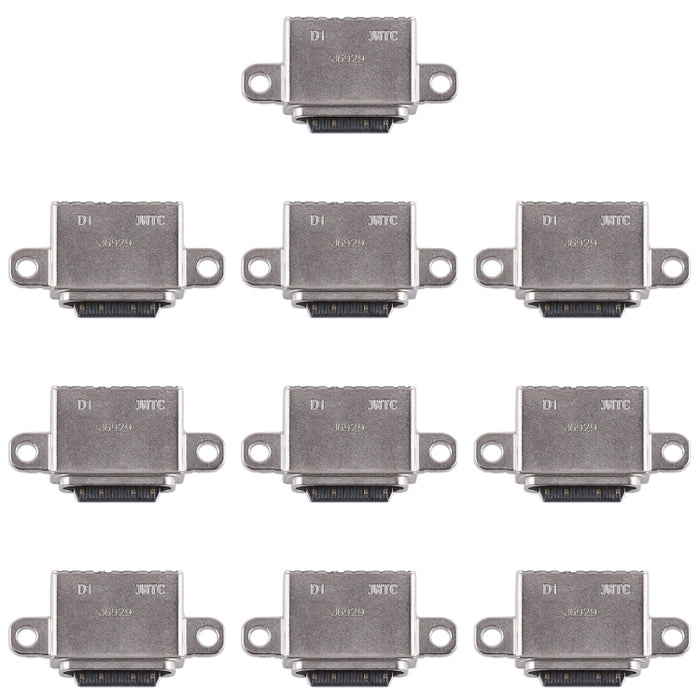 Para Galaxy Note 8 Conector de puerto de carga de 10 piezas