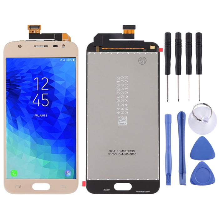 Pantalla LCD y digitalizador de montaje completo para Galaxy J3 (2018) / J337