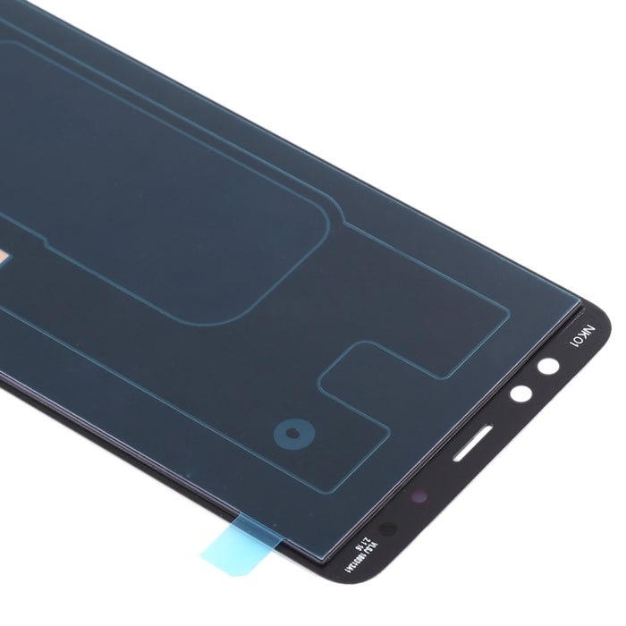 Pantalla LCD AMOLED para Galaxy A8 (2018) / A5 (2018) / A530 con ensamblaje completo de digitalizador (negro)