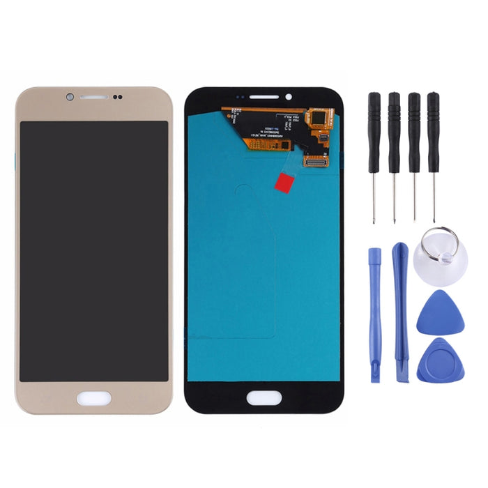 Pantalla LCD de material OLED y ensamblaje completo del digitalizador para Samsung Galaxy A8 (2016) / SM-A810