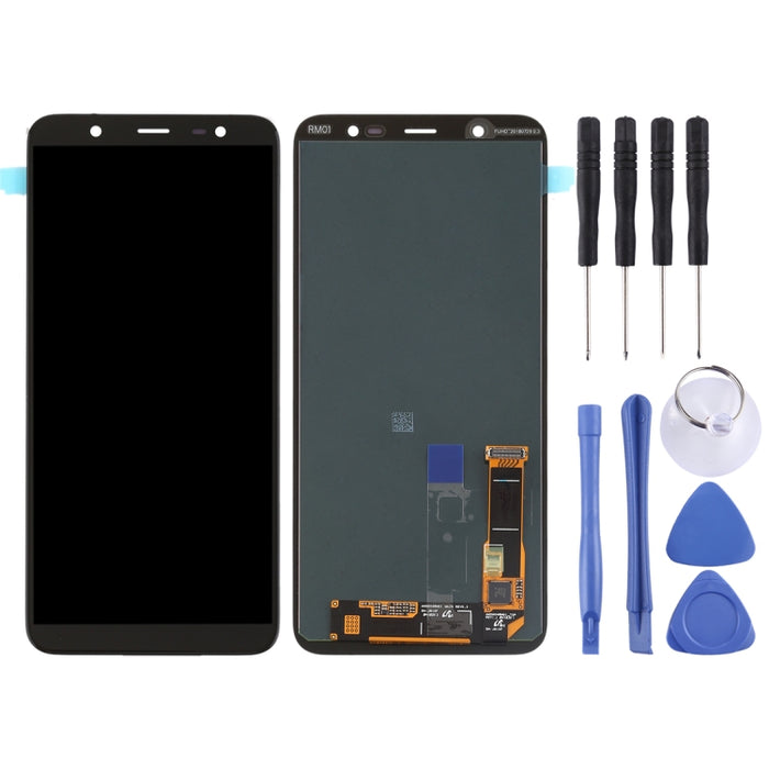 Pantalla LCD y digitalizador de montaje completo para Galaxy J8 (2018), J810F/DS, J810Y/DS, J810G/DS