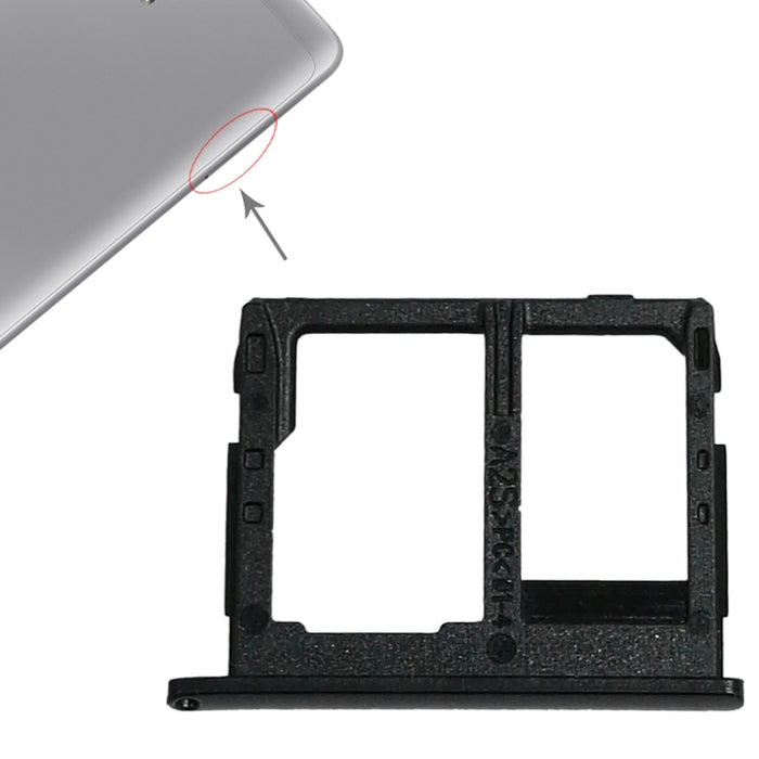 Para Galaxy Tab A 8.0 / T380 / T385 Bandeja de tarjeta SIM + Bandeja de tarjeta Micro SD