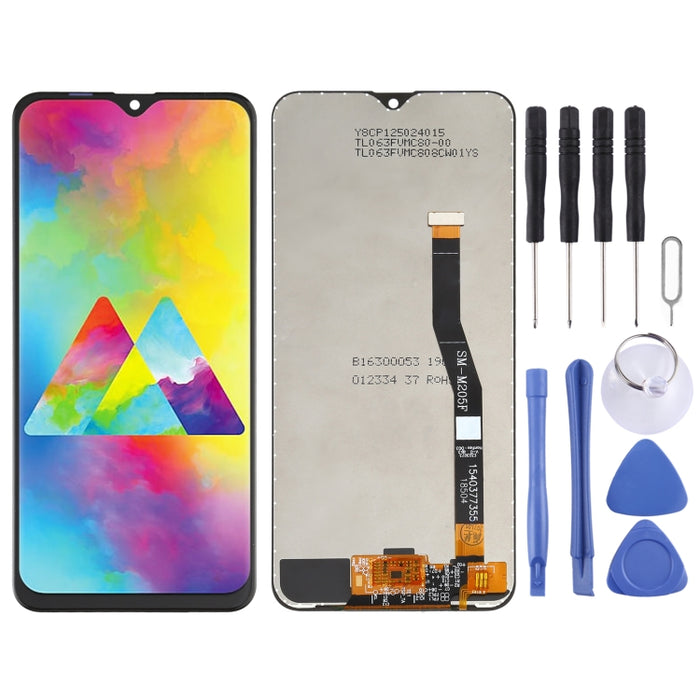 Pantalla LCD y digitalizador de montaje completo para Galaxy M20