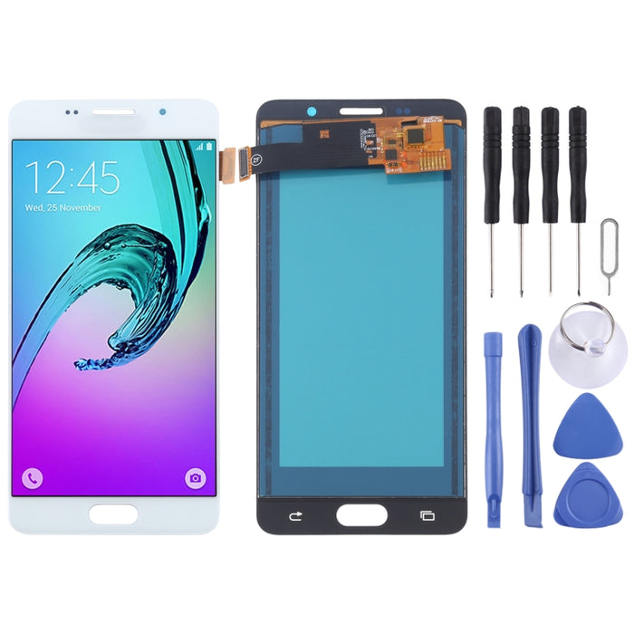 Pantalla LCD y ensamblaje completo del digitalizador (material TFT) para Galaxy A5 (2016) / A510