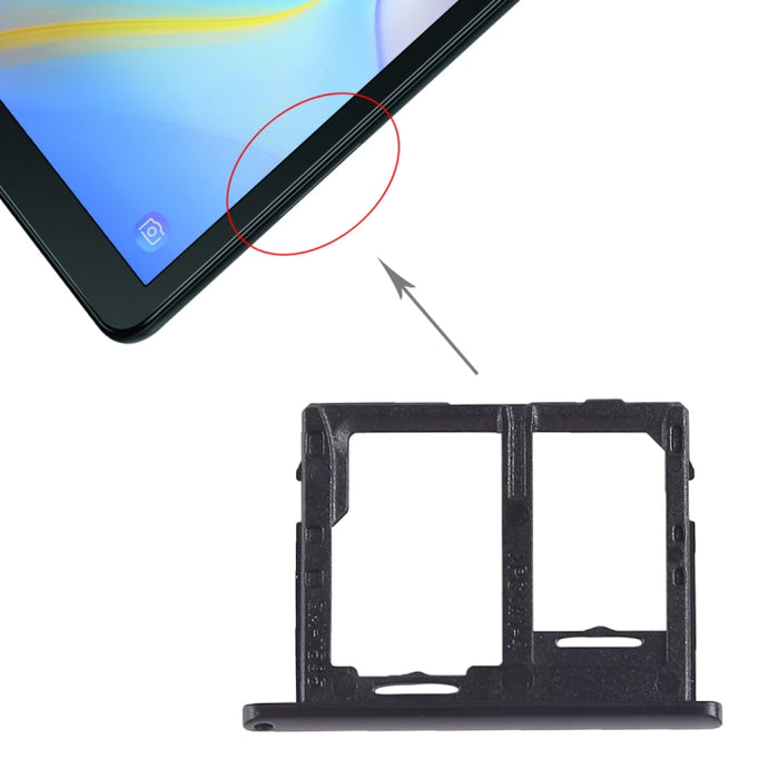 Para Galaxy Tab A 10,5 pulgadas T595 (versión 4G) Bandeja de tarjeta SIM + Bandeja de tarjeta Micro SD