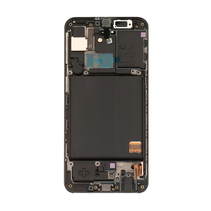Pantalla LCD y digitalizador de montaje completo con marco para Galaxy A40 SM-A405F