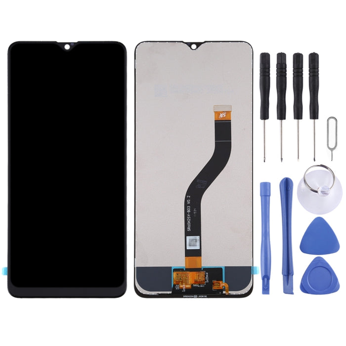 Pantalla LCD de material IPS original y ensamblaje completo del digitalizador para Galaxy A20s