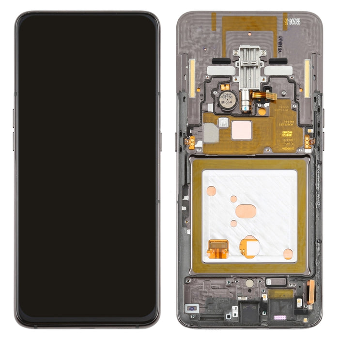 Pantalla LCD de material Super AMOLED original y ensamblaje completo del digitalizador con marco para Galaxy A80