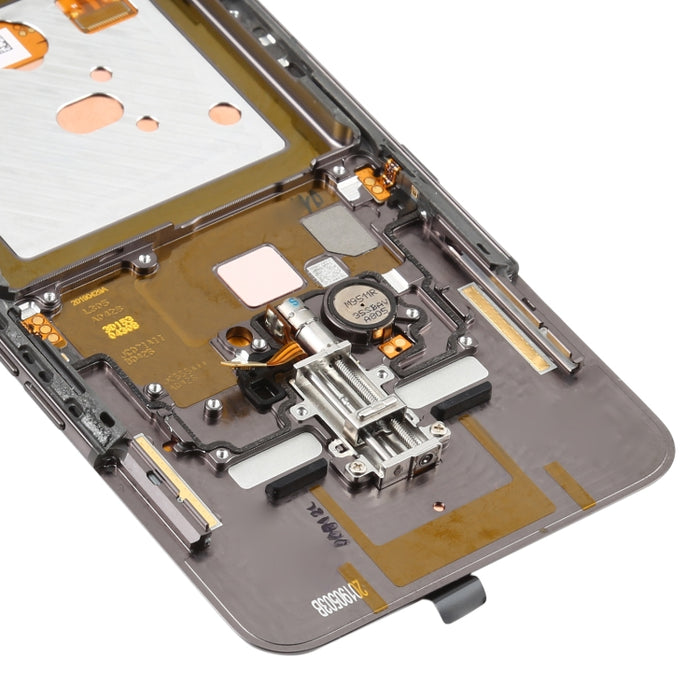 Pantalla LCD de material Super AMOLED original y ensamblaje completo del digitalizador con marco para Galaxy A80