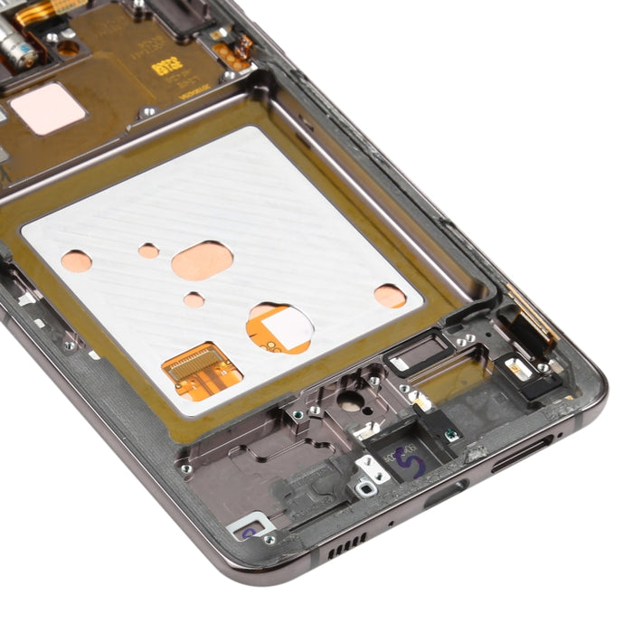 Pantalla LCD de material Super AMOLED original y ensamblaje completo del digitalizador con marco para Galaxy A80