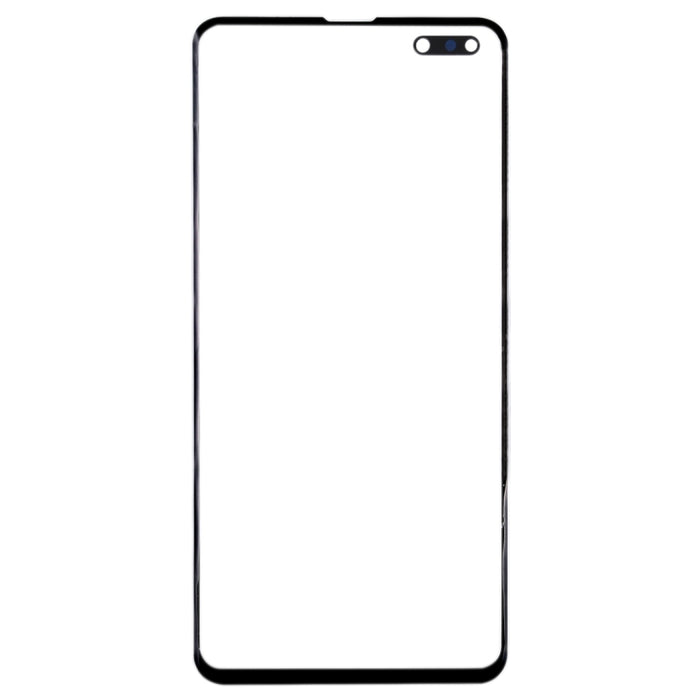 Para Galaxy S10 5G Lente de vidrio exterior de pantalla frontal