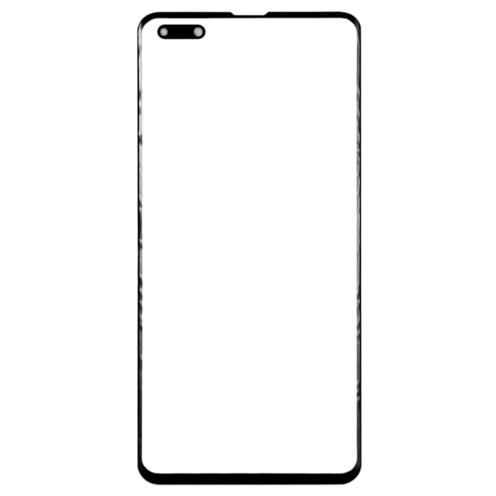 Para Galaxy S10 5G Lente de vidrio exterior de pantalla frontal