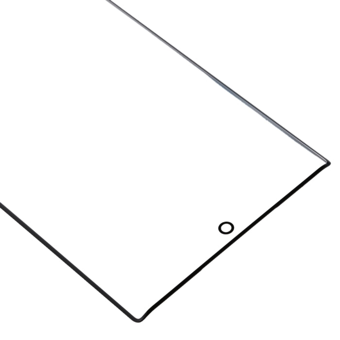 Para Galaxy Note 10 Lente de vidrio exterior de pantalla frontal