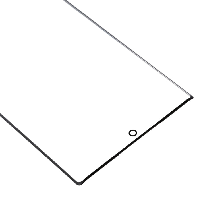 Para Galaxy Note 10 + Lente de vidrio exterior de pantalla frontal