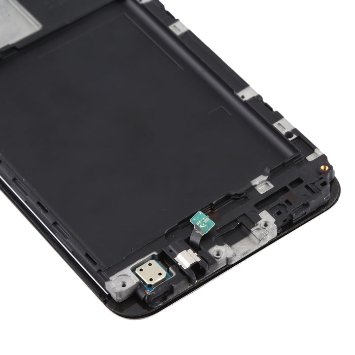 Pantalla LCD de material TFT y ensamblaje completo del digitalizador con marco para Galaxy J7 (2015) / J700F