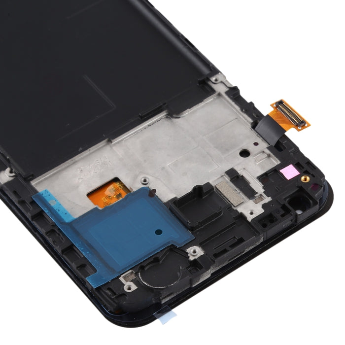 Pantalla LCD de material TFT y ensamblaje completo del digitalizador con marco para Galaxy J4 J400F/DS