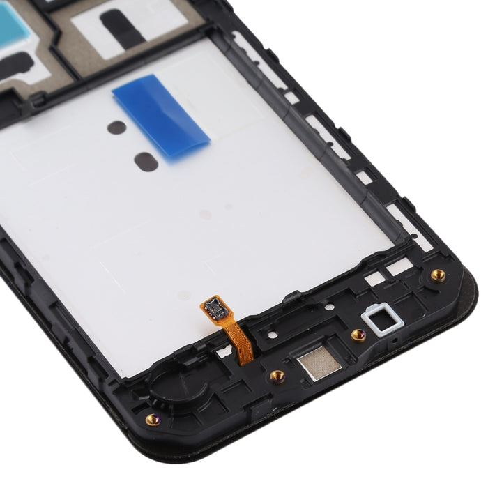 Pantalla LCD de material TFT y ensamblaje completo del digitalizador con marco para Galaxy J3 (2016) / J320F
