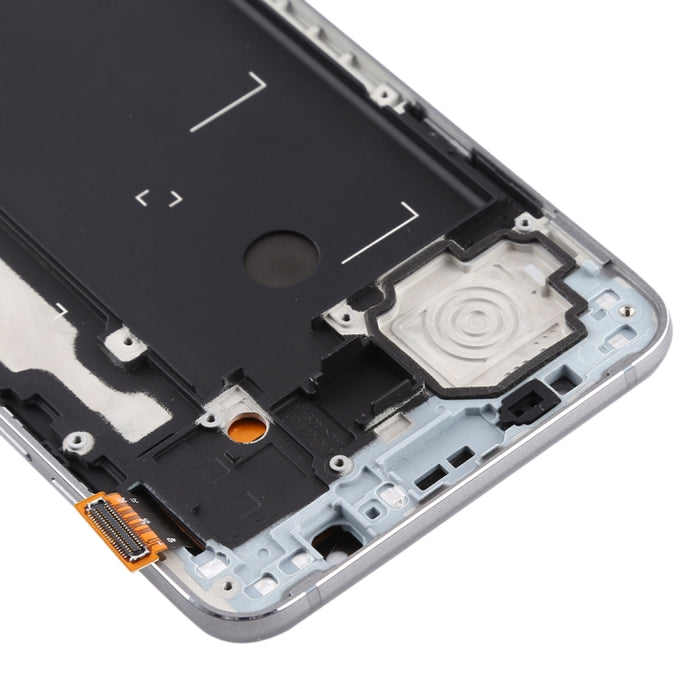 Pantalla LCD de material TFT y ensamblaje completo del digitalizador con marco para Galaxy J7 (2016) / J710F