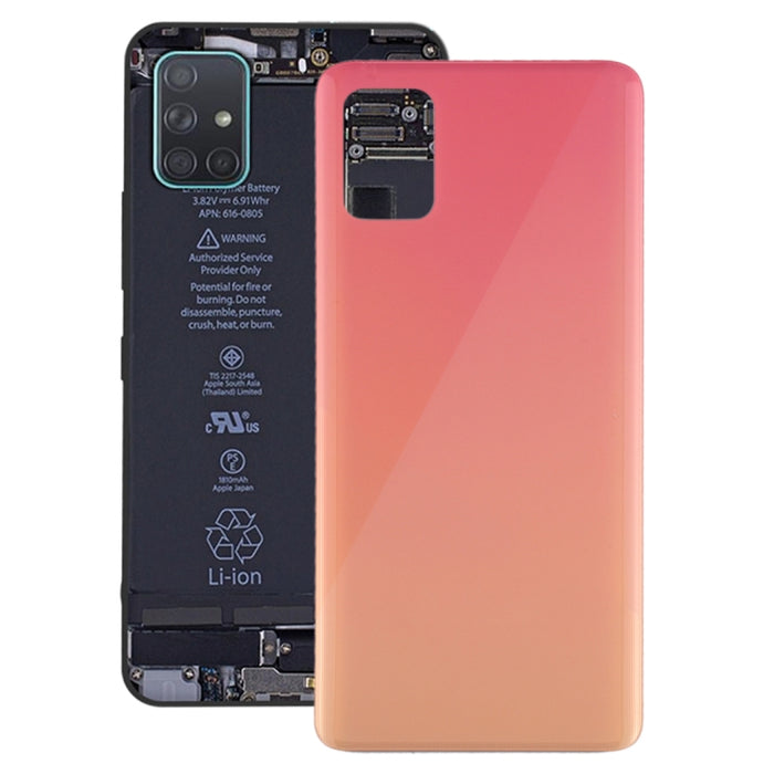 Para Galaxy A51 Tapa Trasera De Batería Original