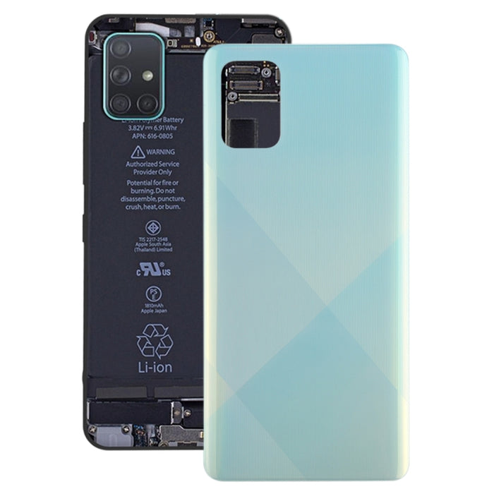 Para Galaxy A71 Tapa Trasera De Batería Original