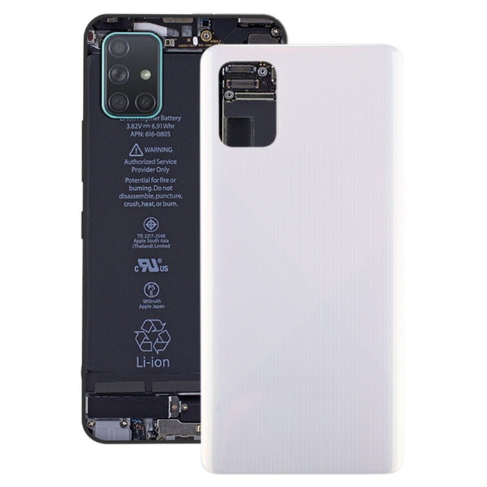 Para Galaxy A71 Tapa Trasera De Batería Original