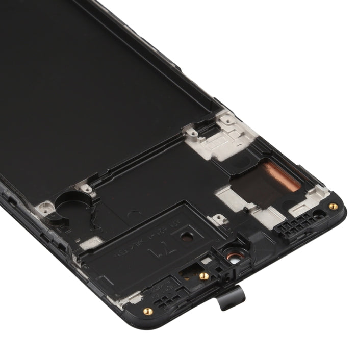 Pantalla LCD de material Super AMOLED original y ensamblaje completo del digitalizador con marco para Galaxy A71