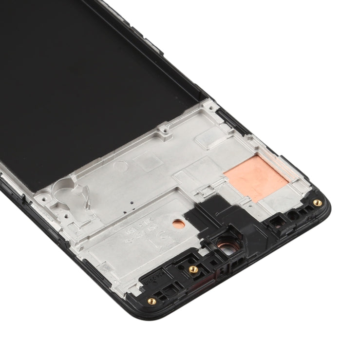 Pantalla LCD de material Super AMOLED original y ensamblaje completo del digitalizador con marco para Galaxy A51 4G