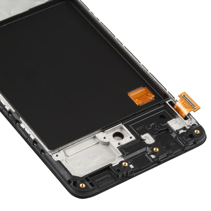 Pantalla LCD de material Super AMOLED original y ensamblaje completo del digitalizador con marco para Galaxy A51 4G