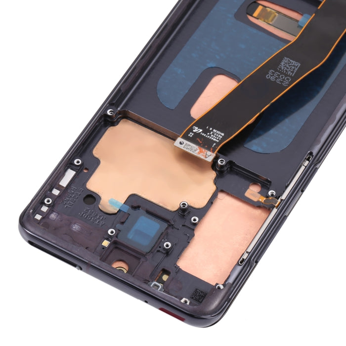 Pantalla LCD de material AMOLED dinámico original y ensamblaje completo del digitalizador con marco para Samsung Galaxy S20 4G SM-G980