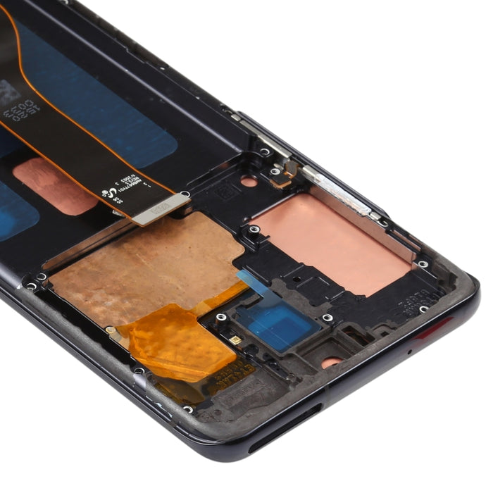 Pantalla LCD de material AMOLED dinámico original y ensamblaje completo del digitalizador con marco para Galaxy S20+ 4G