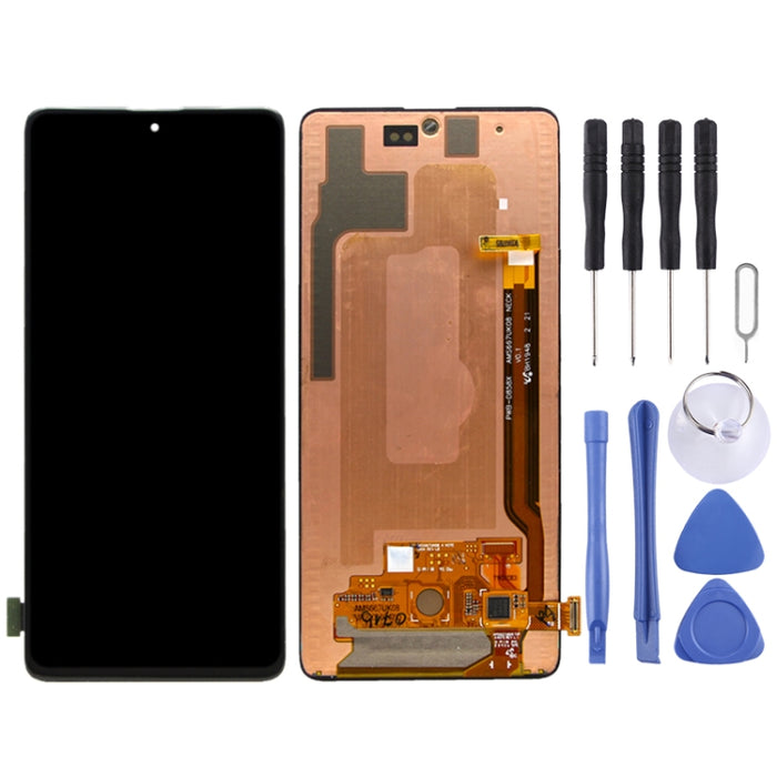 Pantalla LCD de material Super AMOLED original y ensamblaje completo del digitalizador para Galaxy Note10 Lite