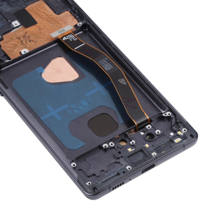 Pantalla LCD de material Super AMOLED original y ensamblaje completo del digitalizador con marco para Galaxy S10 Lite