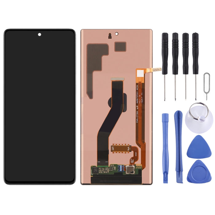 Pantalla LCD de material dinámico AMOLED original y ensamblaje completo del digitalizador para Galaxy Note 10 +