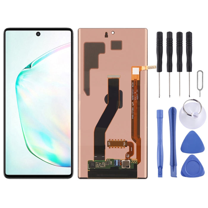 Pantalla LCD de material dinámico AMOLED original y ensamblaje completo del digitalizador para Galaxy Note 10 +