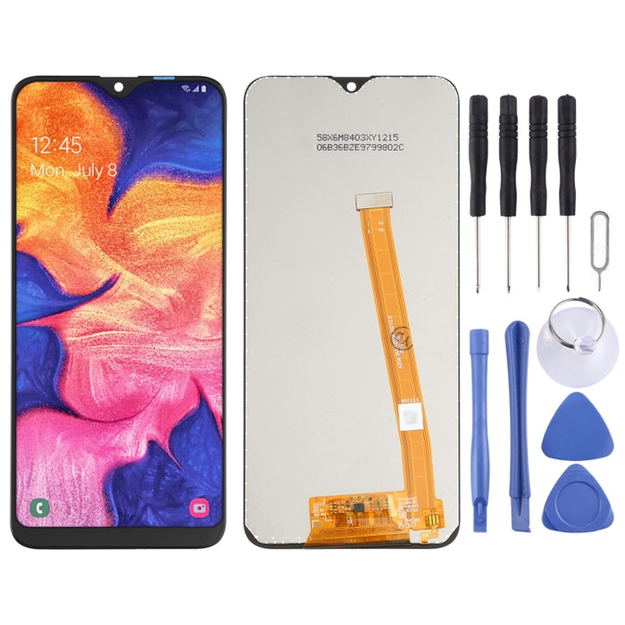 Pantalla LCD de material original PLS TFT y ensamblaje completo del digitalizador para Galaxy A10e