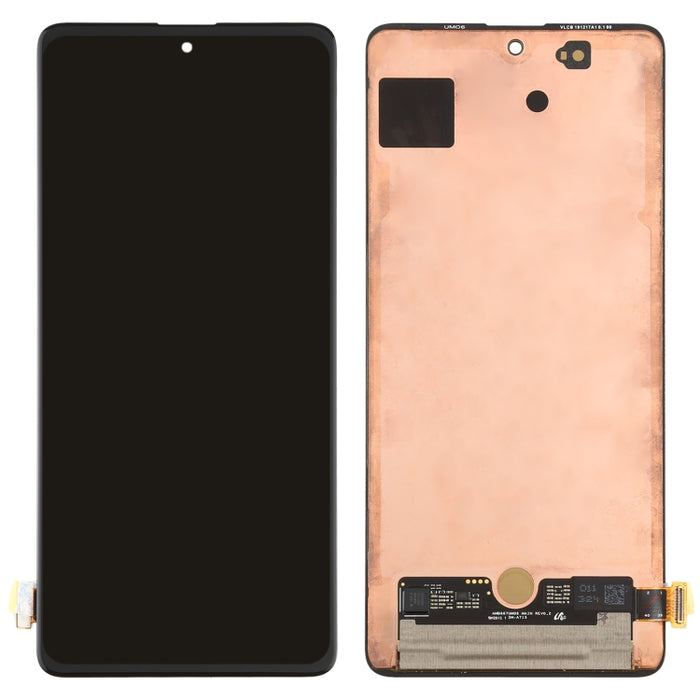 Pantalla LCD de material Super AMOLED original y ensamblaje completo del digitalizador para Galaxy A71 4G