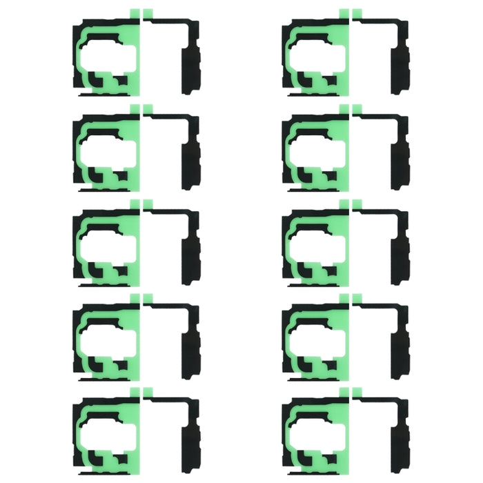 Para Galaxy S9+ 10 pegatinas adhesivas impermeables