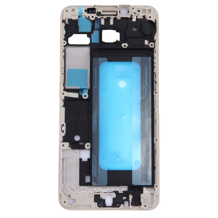 Para Galaxy C5 / C5000 Carcasa frontal Marco LCD Placa de bisel