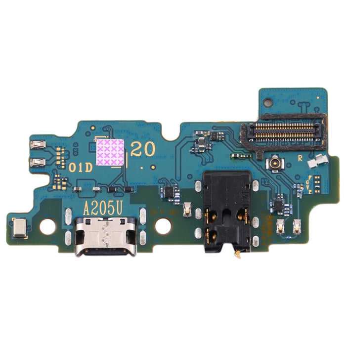 Para Samsung Galaxy A20 SM-A205U (versión de EE. UU.) Placa de puerto de carga original