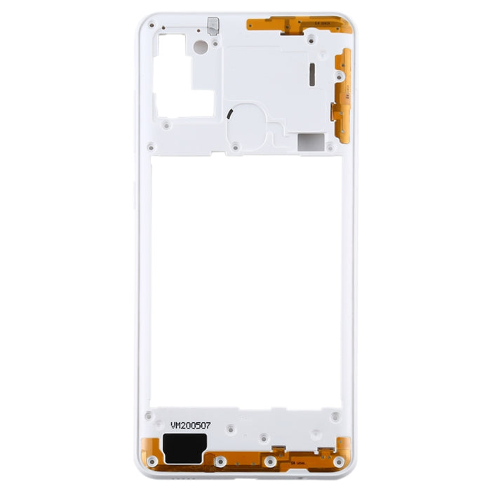Para Samsung Galaxy A21s Placa de bisel de marco medio