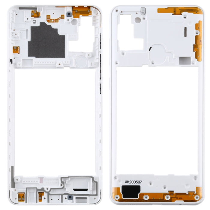 Para Samsung Galaxy A21s Placa de bisel de marco medio